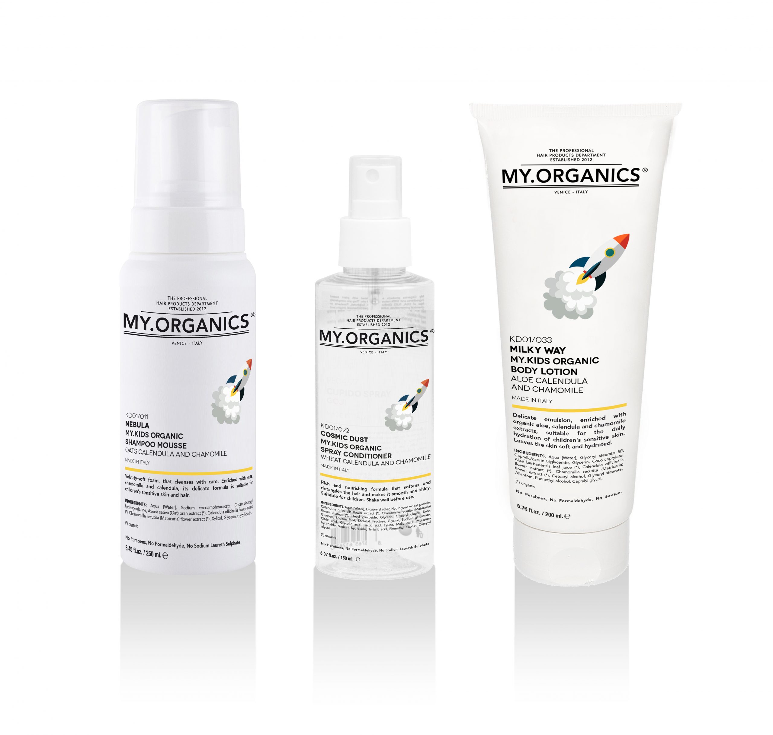 MY.KIDS LINE: linea di prodotti delicati per la cura e bellezza della pelle e capelli dei bambini - MY.ORGANICS