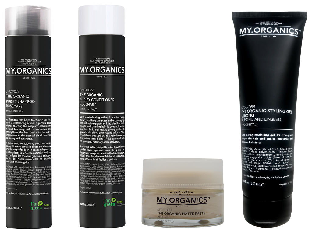 PURIFY LINE: linea di prodotti per contrastare la caduta dei capelli - MY.ORGANICS