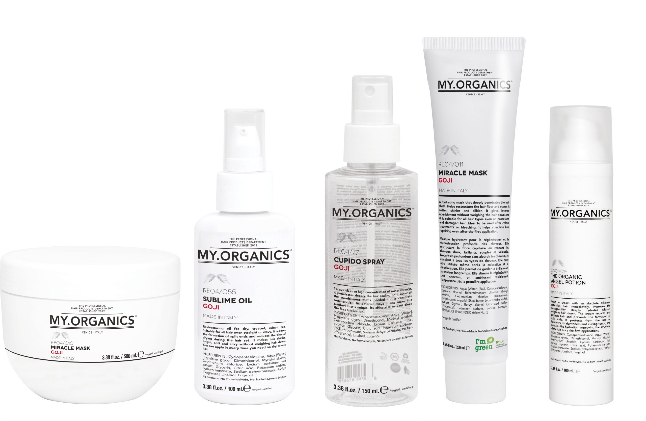 RESURRECTION GOJI LINE: linea ristrutturante per la cura e bellezza dei capelli - MY.ORGANICS
